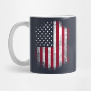 USA vintage  Flag Mug